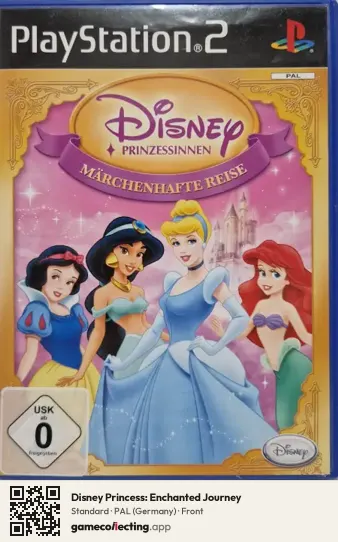 Disney Princess: Enchanted Journey PlayStation 2, Germany box front