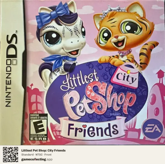 Littlest Pet Shop: City Friends Nintendo DS, NTSC box front