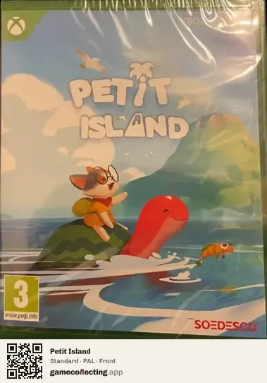 Petit Island Xbox Series X, PAL box front