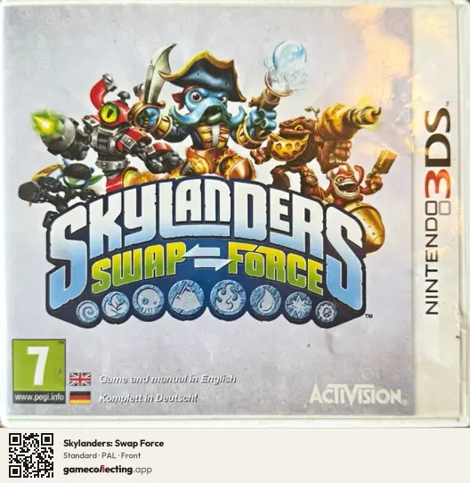 Skylanders: Swap Force Nintendo 3DS, PAL box front