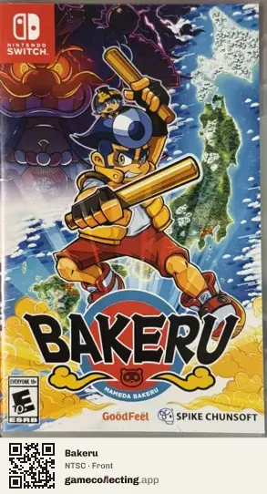 Bakeru Nintendo Switch, NTSC box front