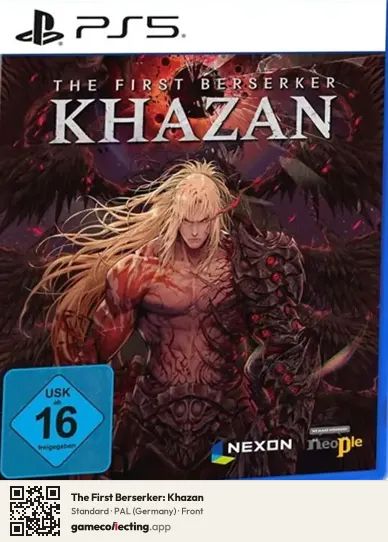 The First Berserker: Khazan PlayStation 5, Germany box front