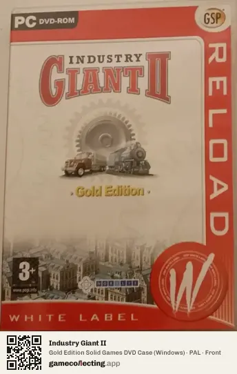 Industry Giant II Computer, PAL box front