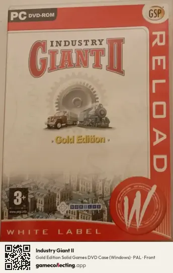 Industry Giant II Computer, PAL box front