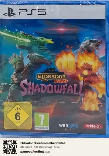 Eldrador Creatures Shadowfall PlayStation 5, Germany box front