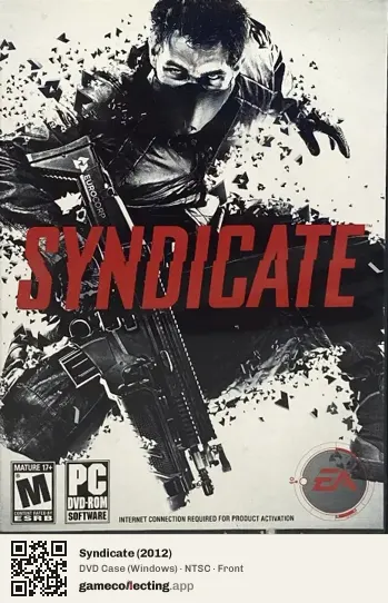 Syndicate (2012) Computer, NTSC box front
