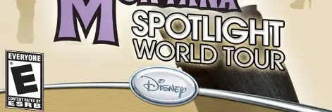 Hannah Montana: Spotlight World Tour, the ESRB box on its front