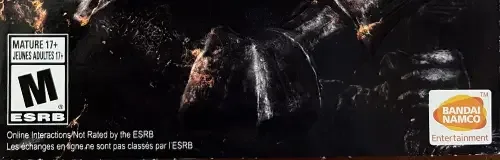 Dark Souls III, the ESRB box on its front