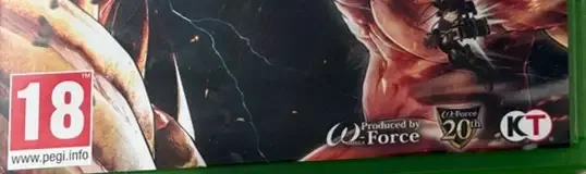 Attack on Titan 2, the PEGI square on its front