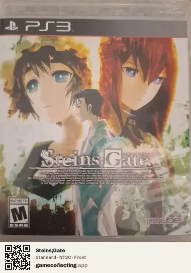 Steins;Gate PlayStation 3, NTSC box front