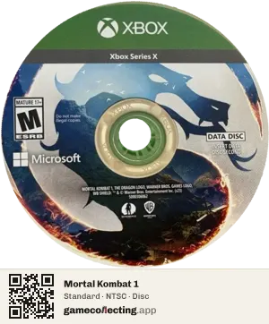 Mortal Kombat 1 Xbox Series X, NTSC disc