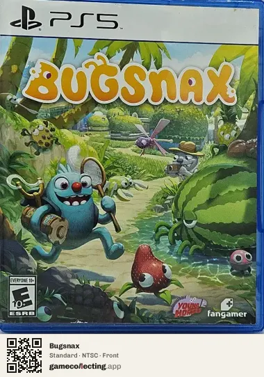 Bugsnax PlayStation 5, NTSC box front