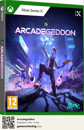Arcadegeddon Xbox Series X, PAL box front