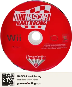NASCAR Kart Racing Nintendo Wii, NTSC disc