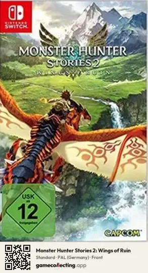 Monster Hunter Stories 2: Wings of Ruin Nintendo Switch, Germany box front
