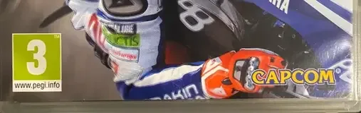 MotoGP 10/11, the USK square on its front