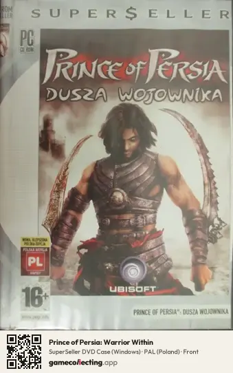 Prince of Persia: Warrior Within Computer, Poland box front