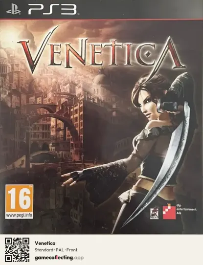 Venetica PlayStation 3, PAL box front