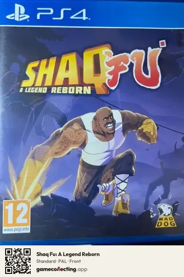 Shaq Fu: A Legend Reborn PlayStation 4, PAL box front