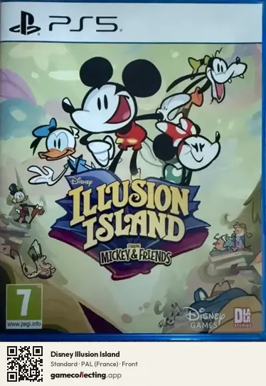 Disney Illusion Island PlayStation 5, France box front
