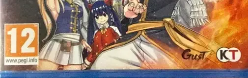 Fairy Tail 2, the PEGI square on its front