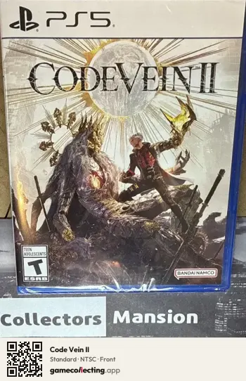 Code Vein II PlayStation 5, NTSC box front