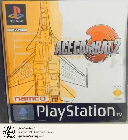 Ace Combat 2 PlayStation, Germany box front