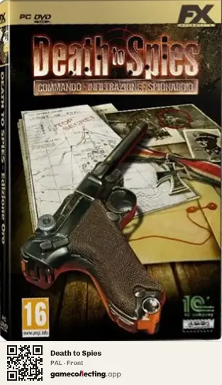 Death to Spies Computer, PAL box front