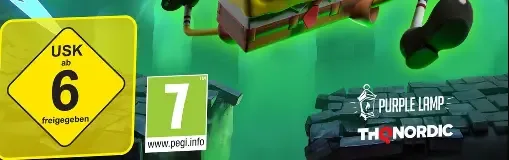 SpongeBob SquarePants: Titans of the Tide, the USK square on its front