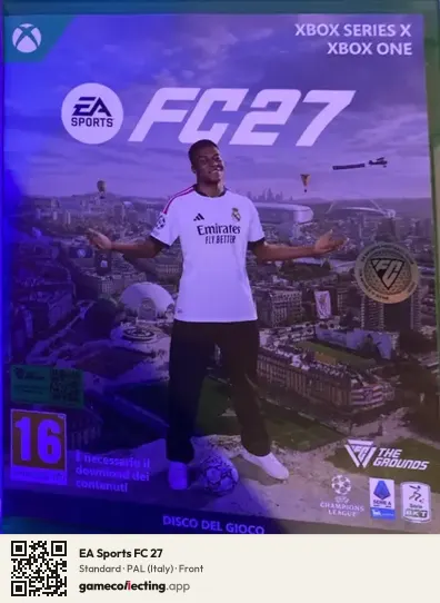 EA Sports FC 27 Xbox Series X, Italy box front