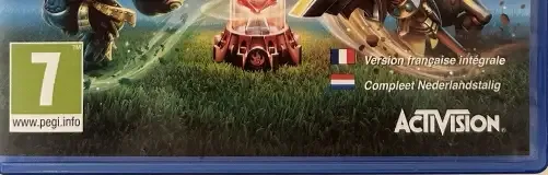 Skylanders: Imaginators, the PEGI square on its front