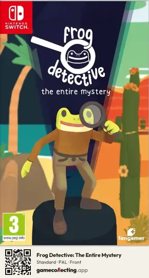 Frog Detective: The Entire Mystery Nintendo Switch, PAL box front