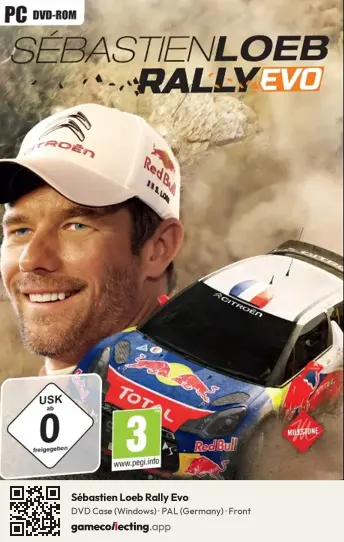Sébastien Loeb Rally Evo Computer, Germany box front