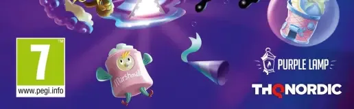 SpongeBob SquarePants: The Cosmic Shake, the PEGI square on its front