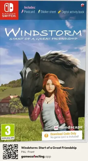 Windstorm: Start of a Great Friendship Nintendo Switch, PAL box front