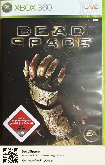 Dead Space Xbox 360, Germany box front