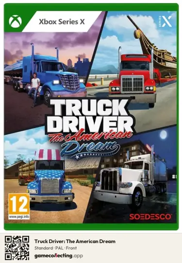 Truck Driver: The American Dream Xbox Series X, PAL box front