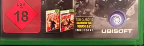 Tom Clancy's Rainbow Six Siege, the USK square on its front