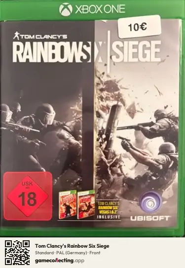 Tom Clancy's Rainbow Six Siege Xbox One, Germany box front