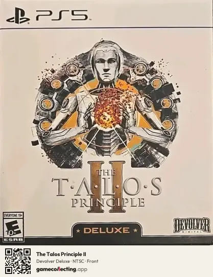 The Talos Principle II PlayStation 5, NTSC box front