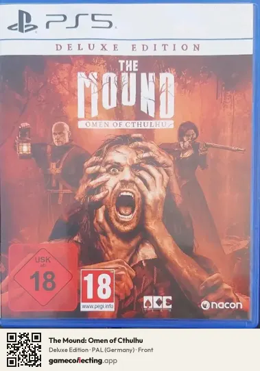 The Mound: Omen of Cthulhu PlayStation 5, Germany box front