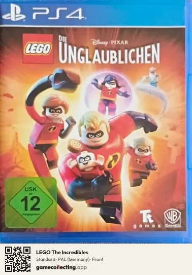 LEGO The Incredibles PlayStation 4, Germany box front