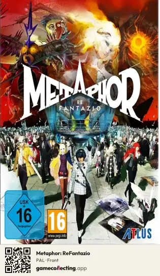Metaphor: ReFantazio Computer, PAL box front