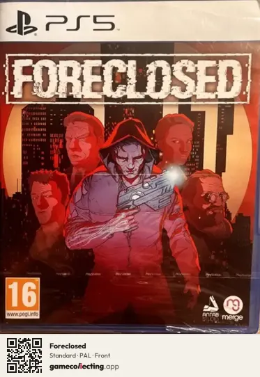 Foreclosed PlayStation 5, PAL box front