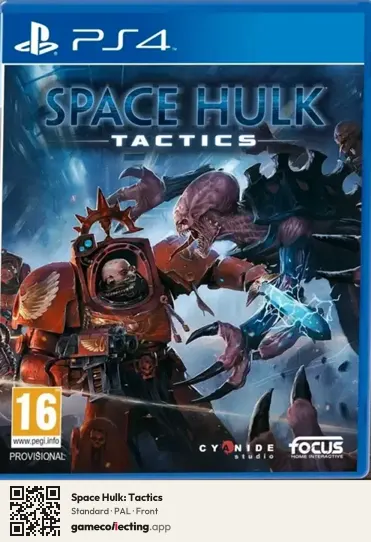 Space Hulk: Tactics PlayStation 4, PAL box front