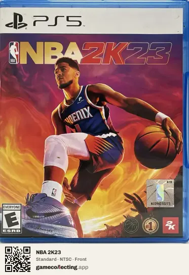 NBA 2K23 PlayStation 5, NTSC box front