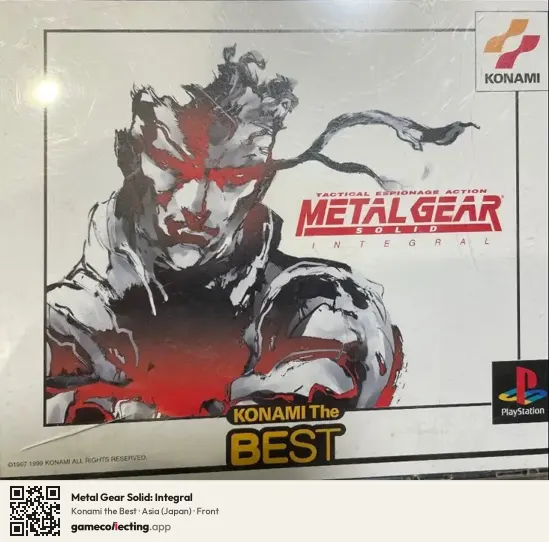 Metal Gear Solid: Integral PlayStation, Asia box front