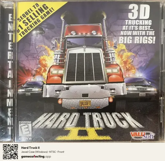 Hard Truck II Computer, NTSC box front