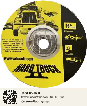 Hard Truck II Computer, NTSC disc