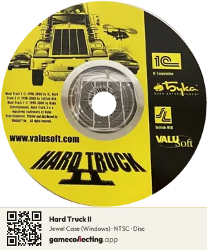 Hard Truck II Computer, NTSC disc